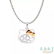 甜蜜約定 HelloKitty 巨蟹座Cancer Kitty純銀墜子  送白鋼項鍊