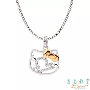 甜蜜約定 HelloKitty 天秤座Libra Kitty純銀墜子 送項鍊  送玫瑰鋼項鍊