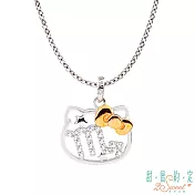甜蜜約定 HelloKitty 天蠍座Scorpio Kitty純銀墜子 送白鋼項鍊