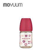 MOYUUM 韓國 PPSU 寬口奶瓶 170ml (0m+) -  莓果心心 (SOOSOOJIN聯名款)