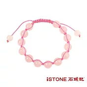 石頭記 編織手鍊-織夢(2材質選) 粉晶