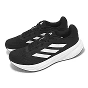 adidas 慢跑鞋 Response 男鞋 黑 白 緩衝 透氣 運動鞋 愛迪達 IG9922 26cm BLACK/WHITE
