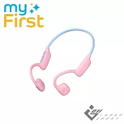 myFirst Airwaves 氣傳導開放式藍牙無線兒童耳機  粉藍色