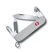 VICTORINOX 瑞士維氏 9用ALOX金屬刀殼瑞士刀-銀色