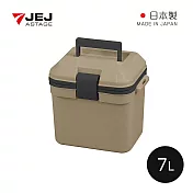 【日本JEJ】IJSSEL 日本製手提肩揹兩用保冷冰桶-7L- 卡其棕