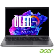 Acer Swift Go SFG16-71-71EZ 16吋3.2K OLED輕薄筆電(i7-13700H/16G/512G SSD可擴充/W11/2年保)