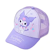 【ONEDER旺達棉品】三麗鷗酷洛米棒球帽 Kuromi兒童網帽-  酷洛米 KU-LNS001