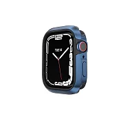 MAGEASY Odyssey 航太鋁合金保護殼(Apple Watch 45mm) 藍色