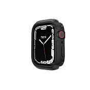 MAGEASY Odyssey航太鋁合金保護殼(Apple Watch 41mm) 午夜黑