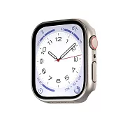 SwitchEasy Hybrid 鋼化玻璃雙料保護殼 45mm 鈦色