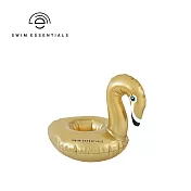 Swim Essentials 荷蘭 充氣漂浮杯架 - 香檳金天鵝