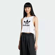 ADIDAS TREFOIL TANK 女背心上衣-白-IP0679 XS 白色