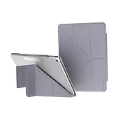 SwitchEasy Origami Nude 全方位支架透明背蓋保護套  2021 iPad9 10.2 阿拉斯加藍