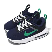 Nike 童鞋 Air Max Intrlk Lite TD 小童 深藍 綠 學步鞋 氣墊 運動鞋 寶寶鞋 DH9410-402