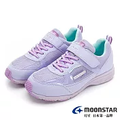 MOONSTAR月星 防水系列競速運動鞋 19 紫