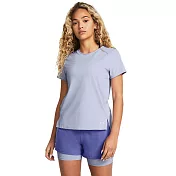 Under Armour 女 Launch Elite 短T-Shirt-紫-1383364-539 S 紫色