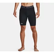Under Armour 男 緊身9吋短褲-黑-1361602-001 XS 黑色