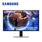 SAMSUNG 27吋 Odyssey OLED G6 平面電競顯示器 S27DG602SC