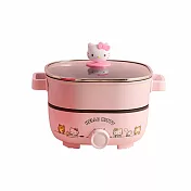 HELLO KITTY 多功能分離式3L料理鍋(2色可選) KT-EP02 -粉紅色