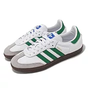 adidas 德訓鞋 Samba OG 男鞋 女鞋 白 綠 復古 休閒鞋 愛迪達 IG1024