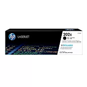 HP 202X LaserJet 高列印量黑色原廠碳粉匣(CF500X)