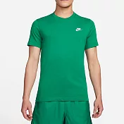 NIKE AS M NSW CLUB TEE 男短袖上衣-綠-AR4999365 XL 綠色