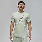 NIKE AS M J FLT MVP SS CREW 男短袖上衣-綠-FN5991005 L 綠色