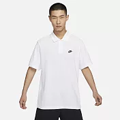 NIKE AS M NK CLUB SS POLO PIQUE 男短POLO衫-白-FN3895100 L 白色