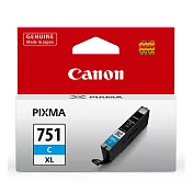 Canon 原廠藍色高容量墨水匣CLI-751C XL