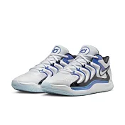 NIKE KD17 EP 男籃球鞋-白藍-FJ9488100 US7 白色