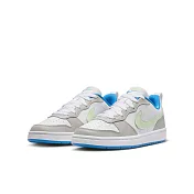 NIKE COURT BOROUGH LOW RECRAFT (GS) 中大童休閒鞋-白-DV5456005 US4 白色