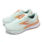 Brooks 慢跑鞋 Ghost 16 女鞋 綠 橘 氮氣中底 魔鬼系列 緩震 運動鞋 1204071B411