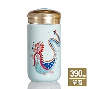 《乾唐軒活瓷》小龍女隨身杯 / 小 / 單層 / 水青 390ml 無 水青