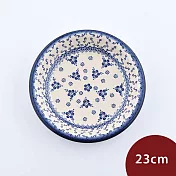 波蘭陶 蕙質蘭心系列 圓形深盤 23cm 波蘭手工製 陶瓷盤 菜盤 水果盤 沙拉盤