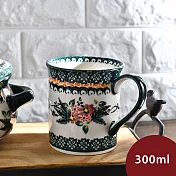 波蘭陶 碧綠幽然系列 濃縮咖啡杯 300ml 波蘭手工製 馬克杯 咖啡杯 水杯 茶杯