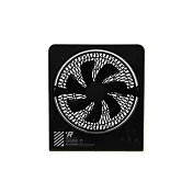 [野一夏] 新一代征服者無線大廣角電風扇 立扇 吊掛扇 桌扇 電風扇 無線充電扇 露營風扇 折疊風扇  -夜幕黑