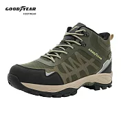 【Goodyear 固特異】跨越山野 男款透濕防水戶外鞋 / GAMO43525 JP29 軍綠