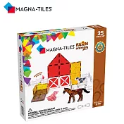Magna-Tiles®磁力積木25片-農場動物