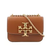 TORY BURCH Eleanor 大標誌翻蓋小款二用包 (威士忌棕)