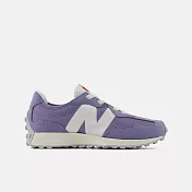 New Balance 327 系列 中大童 休閒鞋 紫-PH327LD-W 19 紫色
