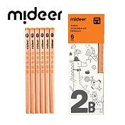 MiDeer 兒童專用三角鉛筆-2B