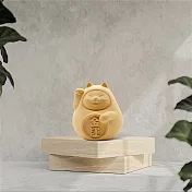 【泥研製所】胖胖金運招財貓(大)8cm 招財黃