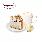 (電子票) 哈根達斯 手作蛋糕切片+單球冰淇淋+150元飲品(內用) 喜客券【受託代銷】