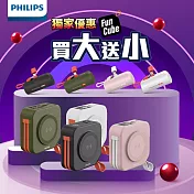 【優惠組】PHILIPS 飛利浦 多功能十合一行動電源 + 口袋行動電源