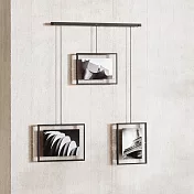 《Umbra》Exhibit壁掛相框3件 | 畫框 照片框 - 墨黑