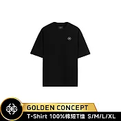 ☆原廠禮多重送☆Golden Concept T-Shirt 黑色/白3D-Logo CT-TS523 (Oversize 加大版) S 黑色