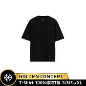 ☆原廠禮多重送☆Golden Concept T-Shirt 黑色/黑3D-Logo CT-TS525 (Oversize 加大版) S 黑色