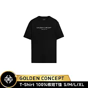 ☆原廠禮多重送☆Golden Concept T-Shirt 黑色/白3D-Logo CT-TS528 (常規版) L 黑色