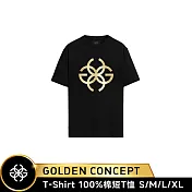 ☆原廠禮多重送☆Golden Concept T-Shirt 黑色/金Logo CT-TS531 (常規版) S 黑色