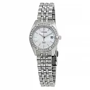 CITIZEN 星辰 LADY’S 系列 EU6060-55D 優雅時尚 日本機芯 錶圈30顆 施華洛世奇 水晶 珍珠貝母 母貝 日期 夜光 手錶 女錶